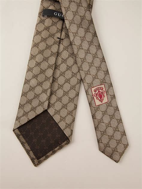 gucci beige tie|Men's Designer Ties .